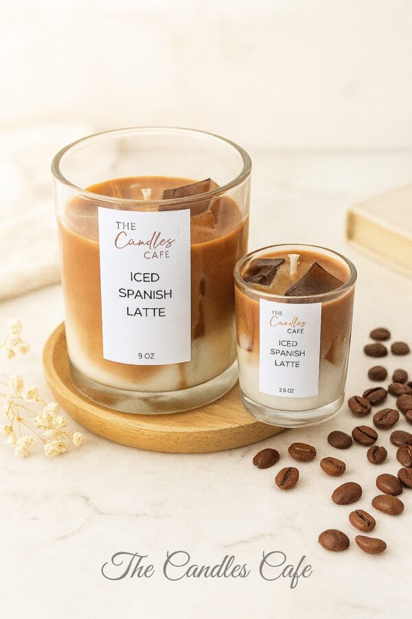 Iced Spanish Latte Candle